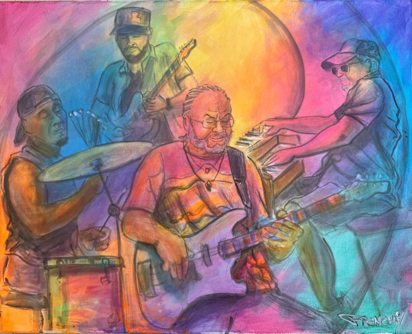 George Porter Jr Trio w/ Chris Atkins by Frenchy, Image 1.