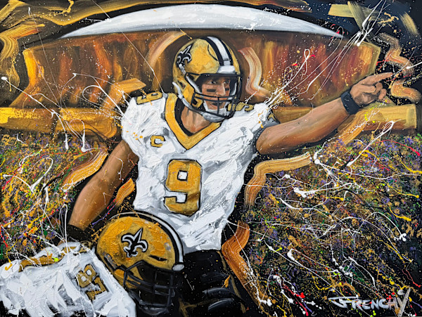 Drew Brees "Ring of Honor" by Frenchy, Image 4.