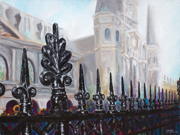 Jackson Square Fence by Frenchy