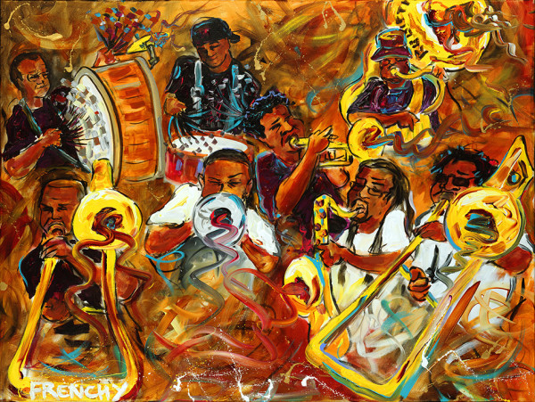 Rebirth Brass Band  by Frenchy