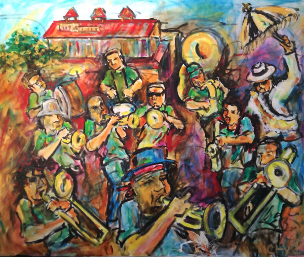 Rebirth Brass Band by Frenchy