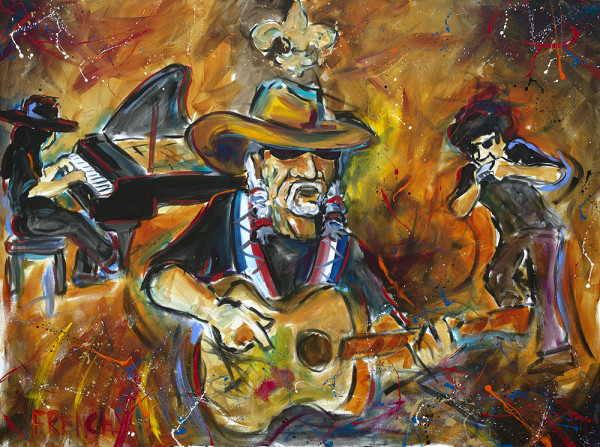 Willie Nelson by Frenchy