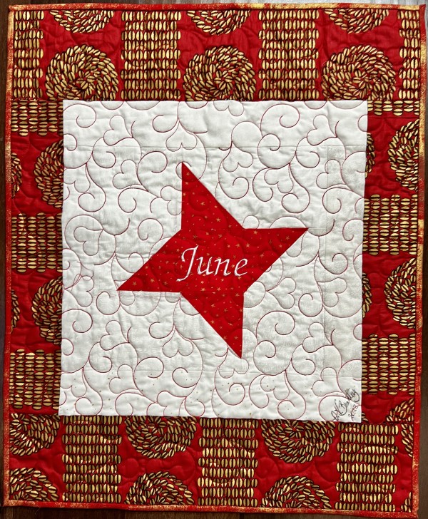 June’s Friendship Star by O.V. Brantley
