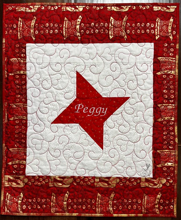 Peggy’s Friendship Star by O.V. Brantley