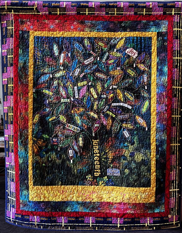 Celebration Under the Freedom Tree by O.V. Brantley