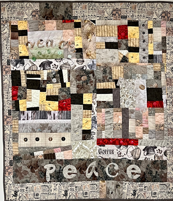 Peaceful Porch Patchwork #3 by O.V. Brantley
