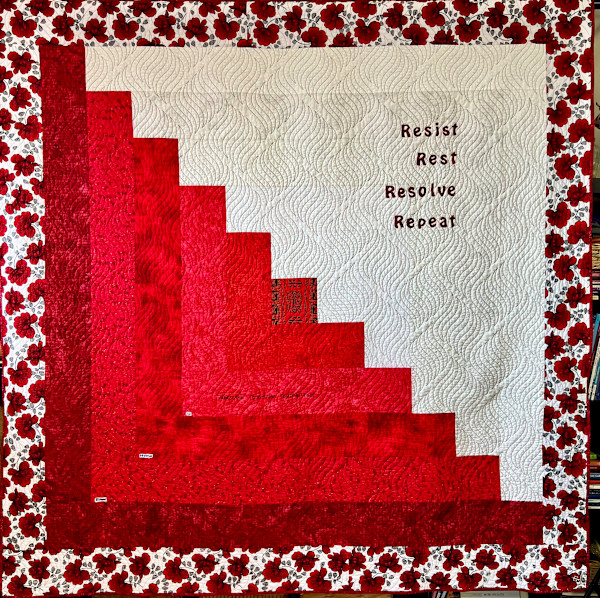 Resist Rest Resolve Repeat /  Bodacious Beautiful and Brilliant by O.V. Brantley