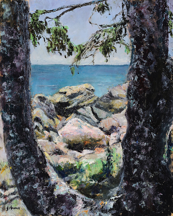 Pine Vista by Jeanne Powell