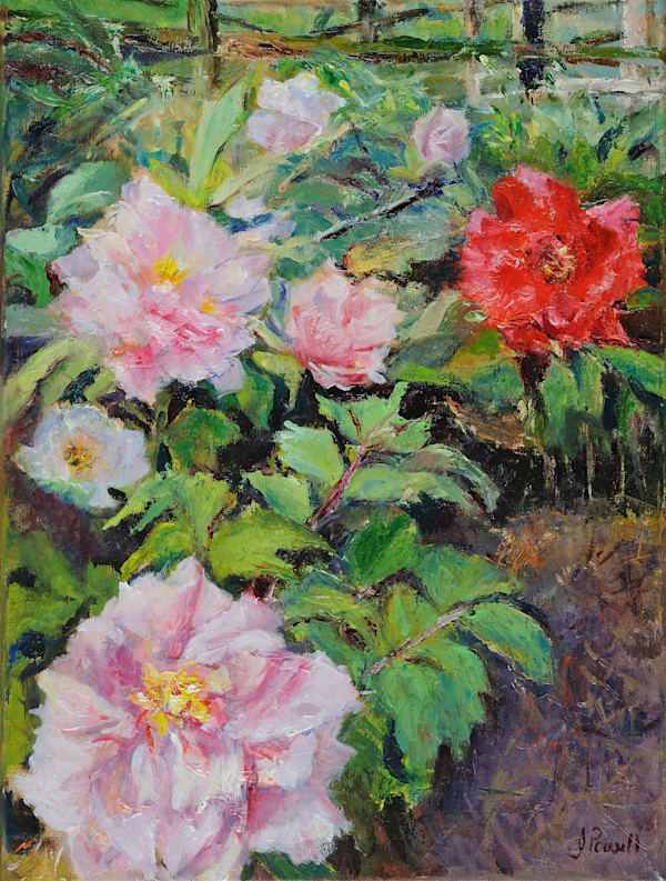Marianne's Peonies by Jeanne Powell, Image 1.
