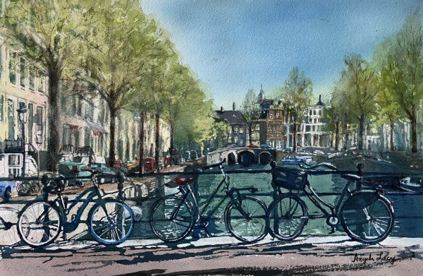 Spring Has Come to Amsterdam by Angela Lacy