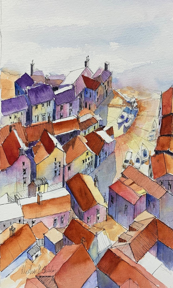 Above Robinhood's Bay by Michael Shibley