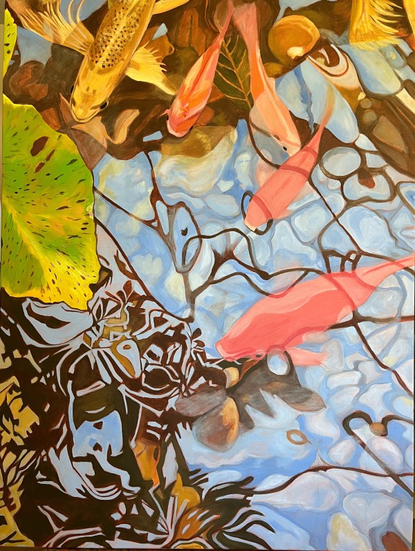Koi Pond, Conservatory at Brookside by Alexandra Michaels