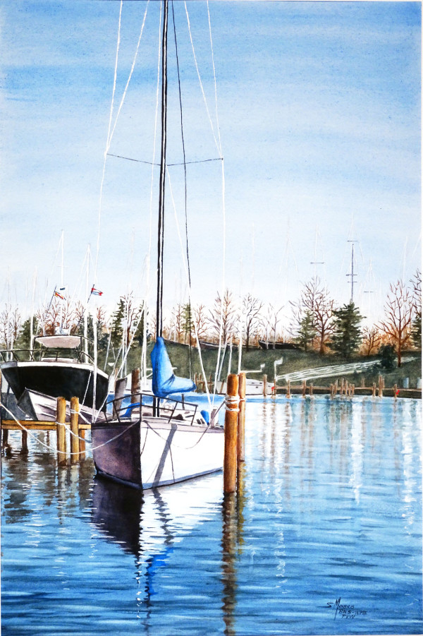 Annapolis Marina by Susan Moses