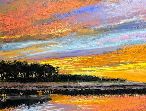 Sunset on the Bay by Robert Walter