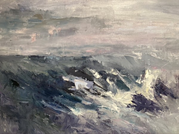 Stormy Sea by Penny Smith