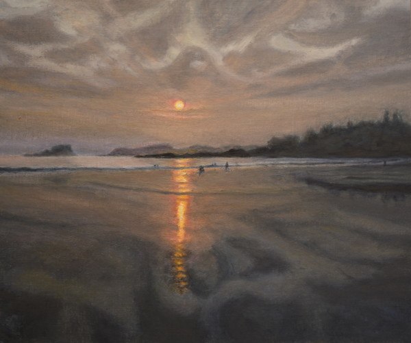 Island Sunset by Ken Bachman