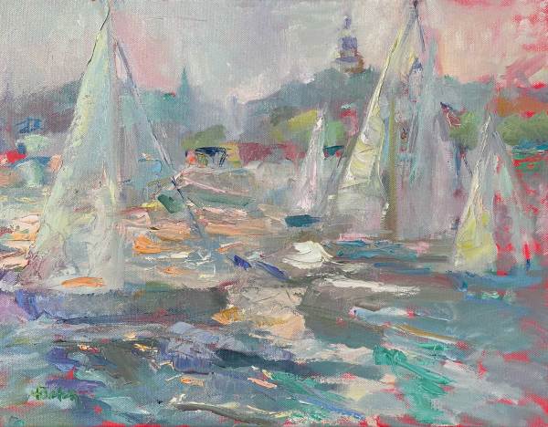 Sailing Eastport by Holly Buehler
