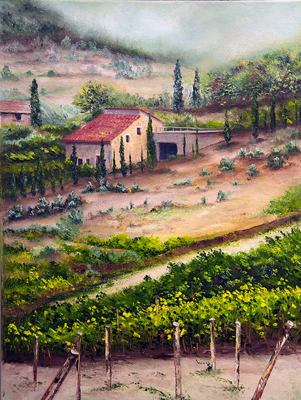 Chianti, Italy by Cecelia M. Laurendeau