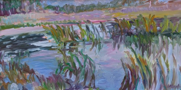 Evening at the Marsh by Joanie Grosfeld