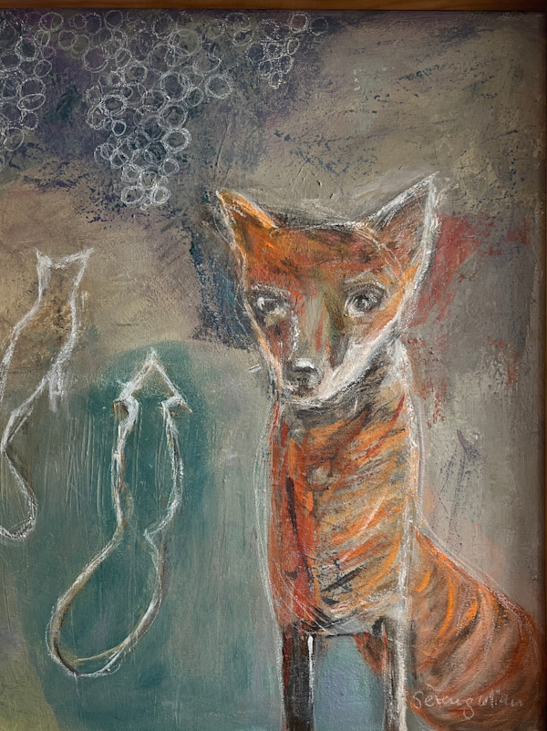 The Fox and The Sour Grapes by Helga Serengulian