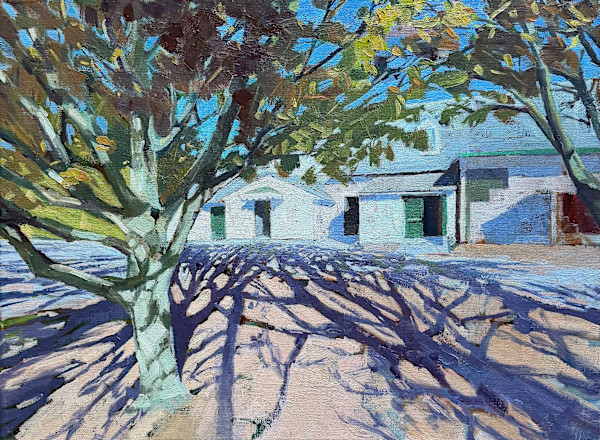 Green Doors by Hong Jin Lee, Image 1.