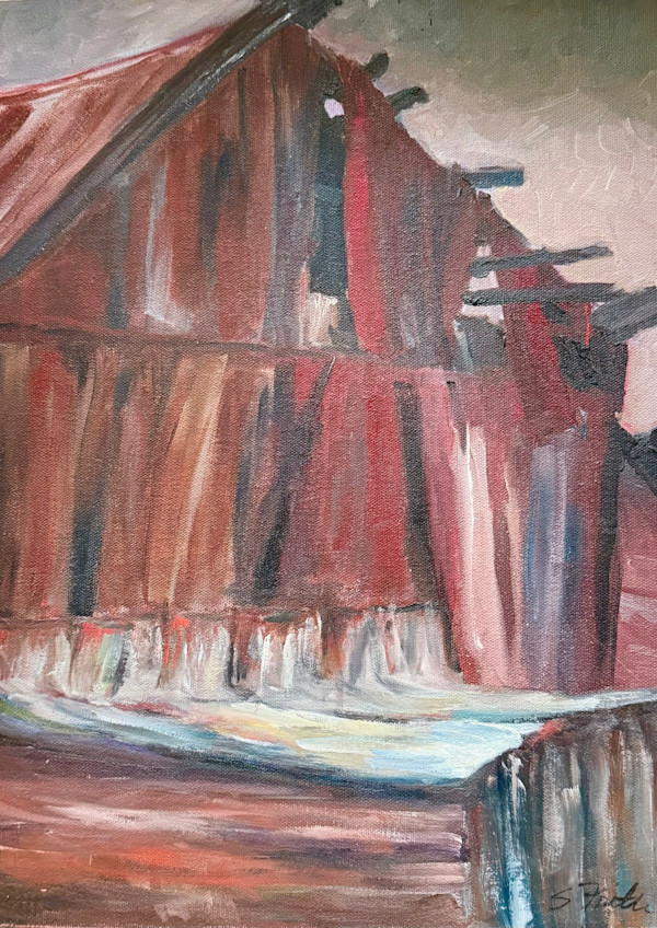Red Barn by Sandy Fritter