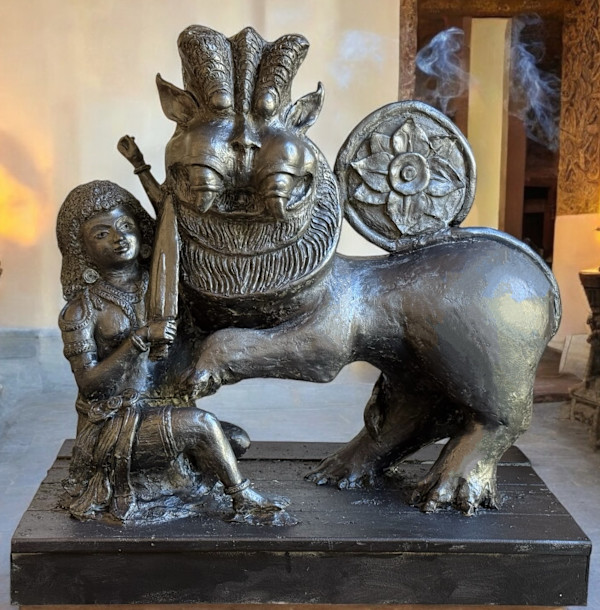 Hoysala Emblem - Symbol of Courage by Vinay Kalachar