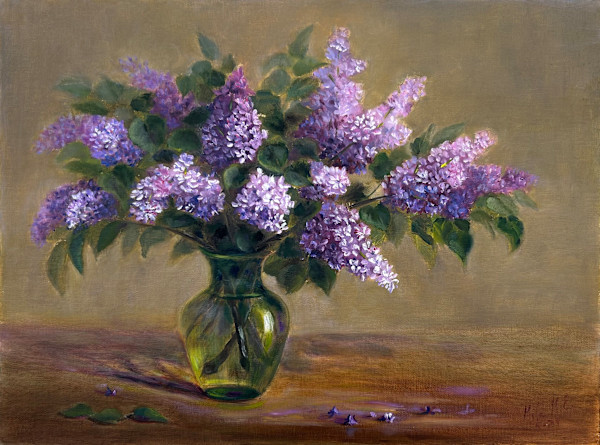 Lilacs From My Garden by Maria Elena Lazarte