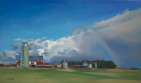 Silo and Rainbow by Patrick Sieg