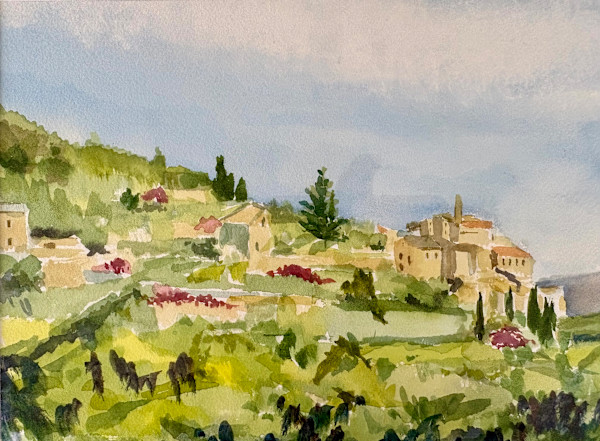 Provençal Village by Christianne King