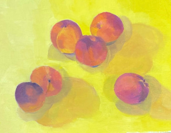Peaches by Karen Kuell Epstein