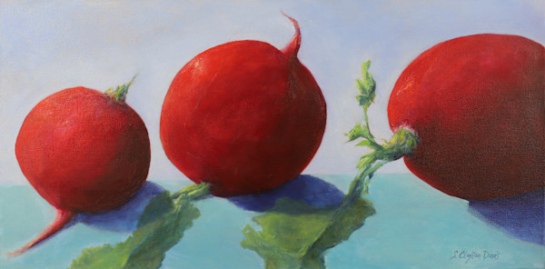Red, Red Radishes by Sarah Clayton Davis