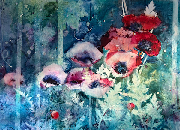 Ice Poppies by David Daniels