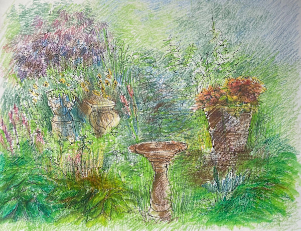 Garden Sketch by Mauricio Athie, Image 1.