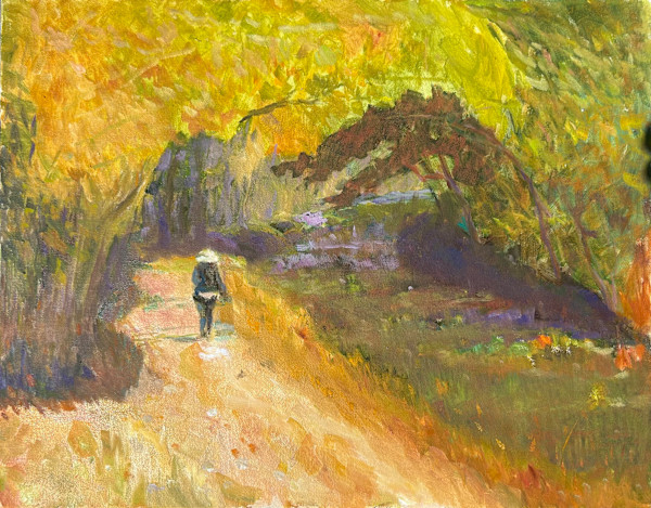 Walking Alone by Nadine Kim