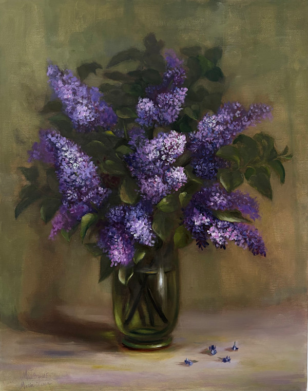 Lilacs by Maria Elena Lazarte