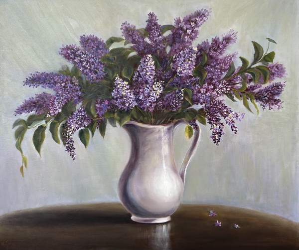 Lilacs by Maria Elena Lazarte