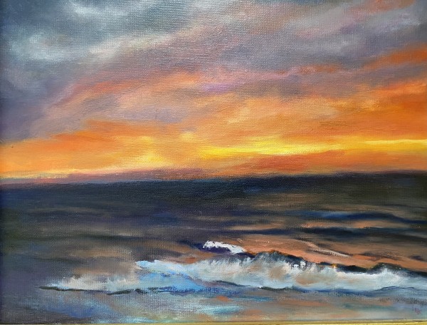 Atlantic Sunrise by Leslie Kraff