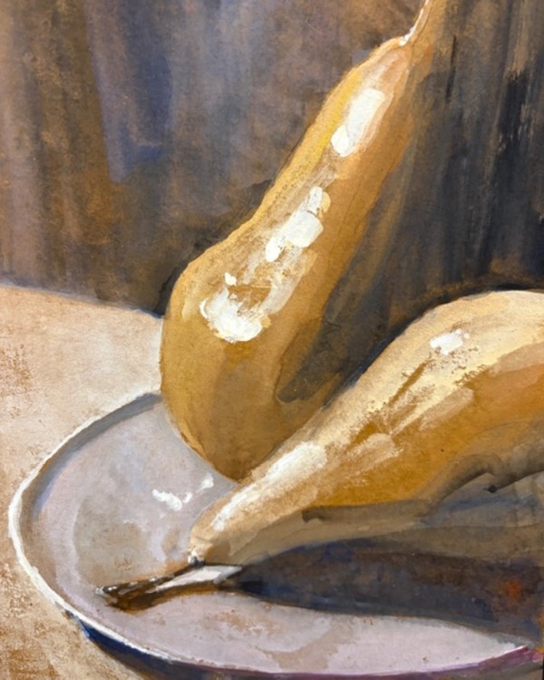 Bosc Pears by Jeannie Limpert