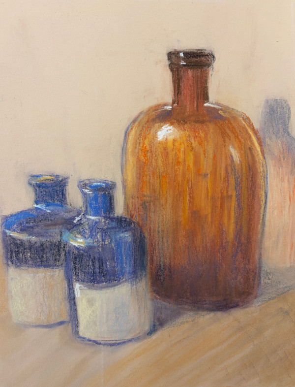 Apothecary Bottles by Jeannie Limpert