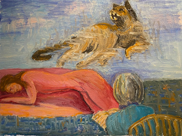 Little Red Riding Hood Dreaming by Shoshana Ringel