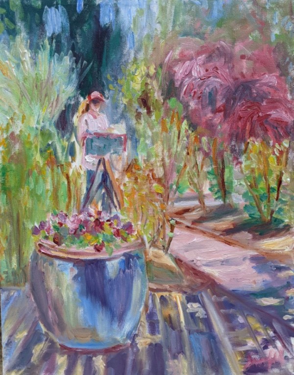 In the Garden by Joanie Grosfeld