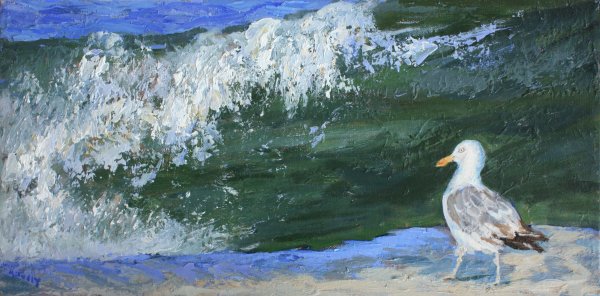 Jersey Shore Bird by Ray Tully