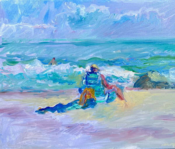 Loving the Ocean by Joanie Grosfeld