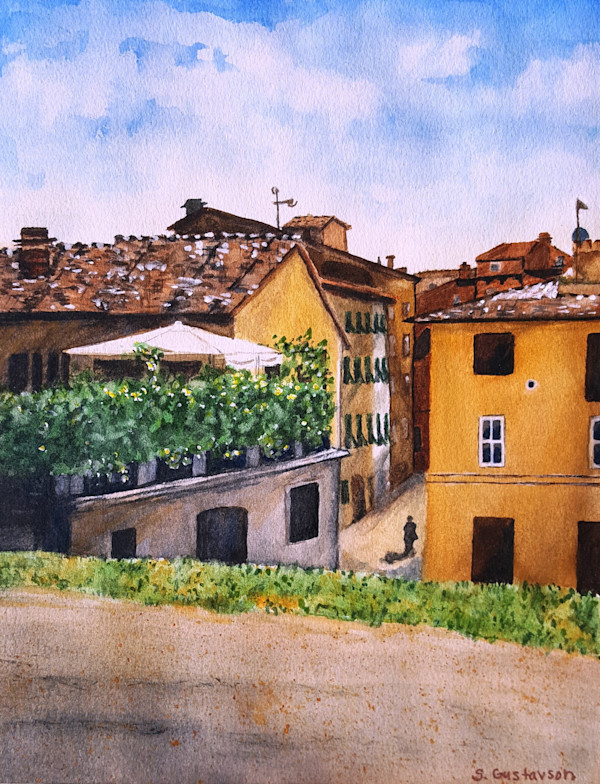 Lucca Houses by Stephanie Gustavson