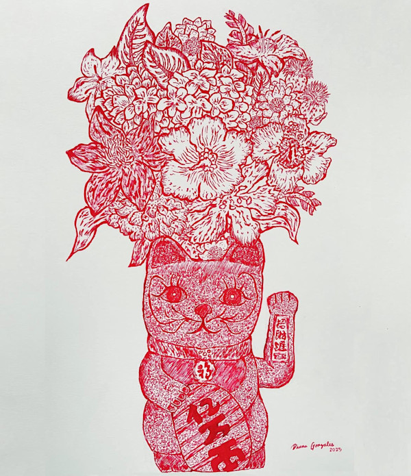 Neko Blossoms by Diana Gonzales, Image 1.