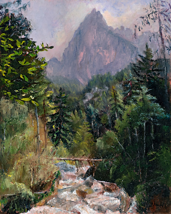 Alpine Pathway by Jeanne Powell