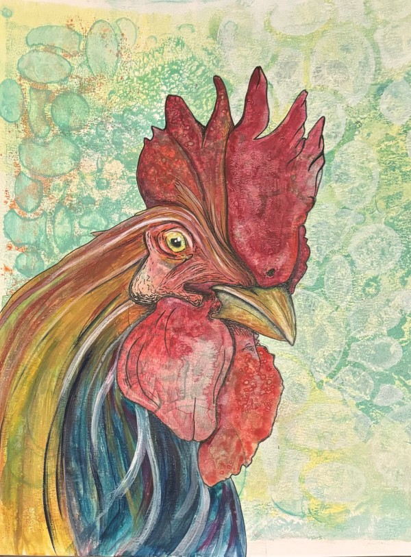 Rooster of Key West by Anne Michael