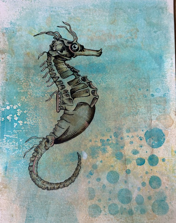 Seahorse by Anne Michael