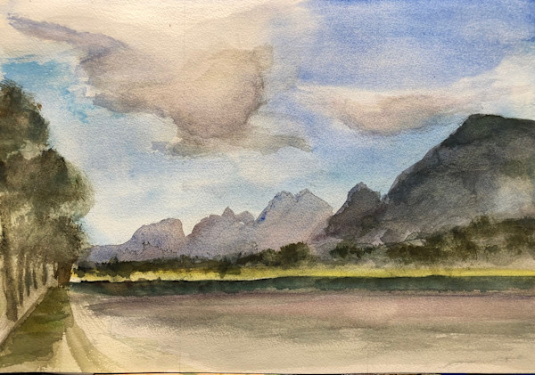 Alpilles Mirage by Carol Starr